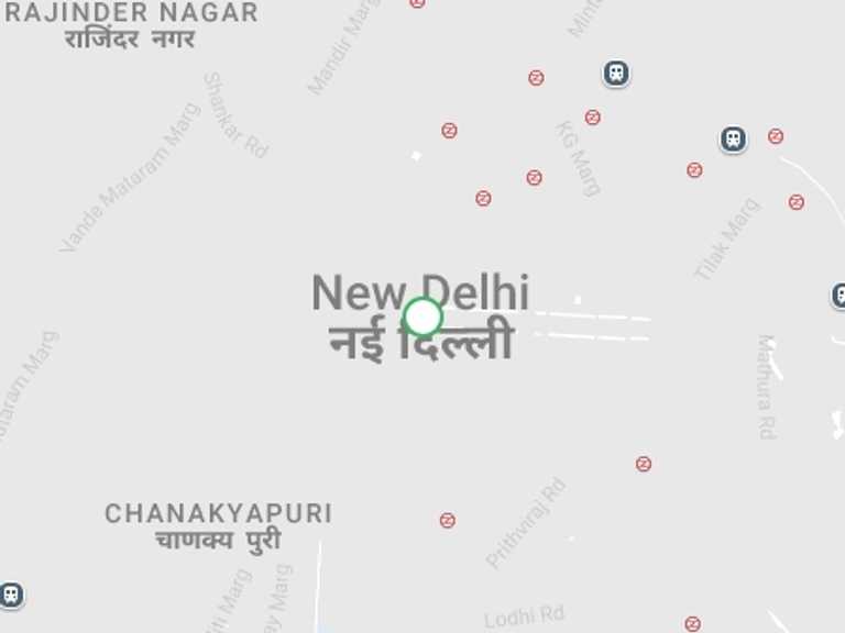 Map itinerary of India Tour in September 2027 with 3 destination visits for the trip: Private Taj Mahal and Agra Day Tour From Delhi and Return
