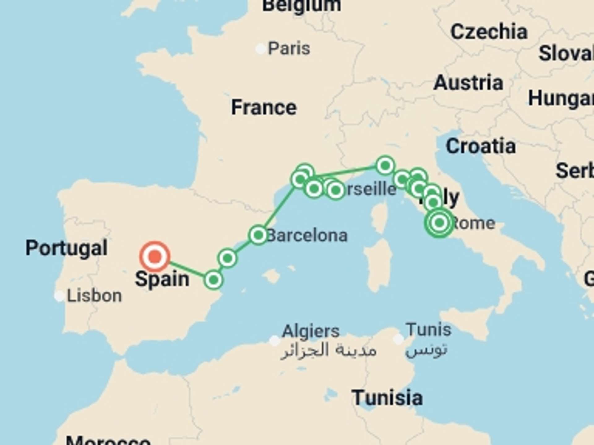 Barcelona 13-Day tours
