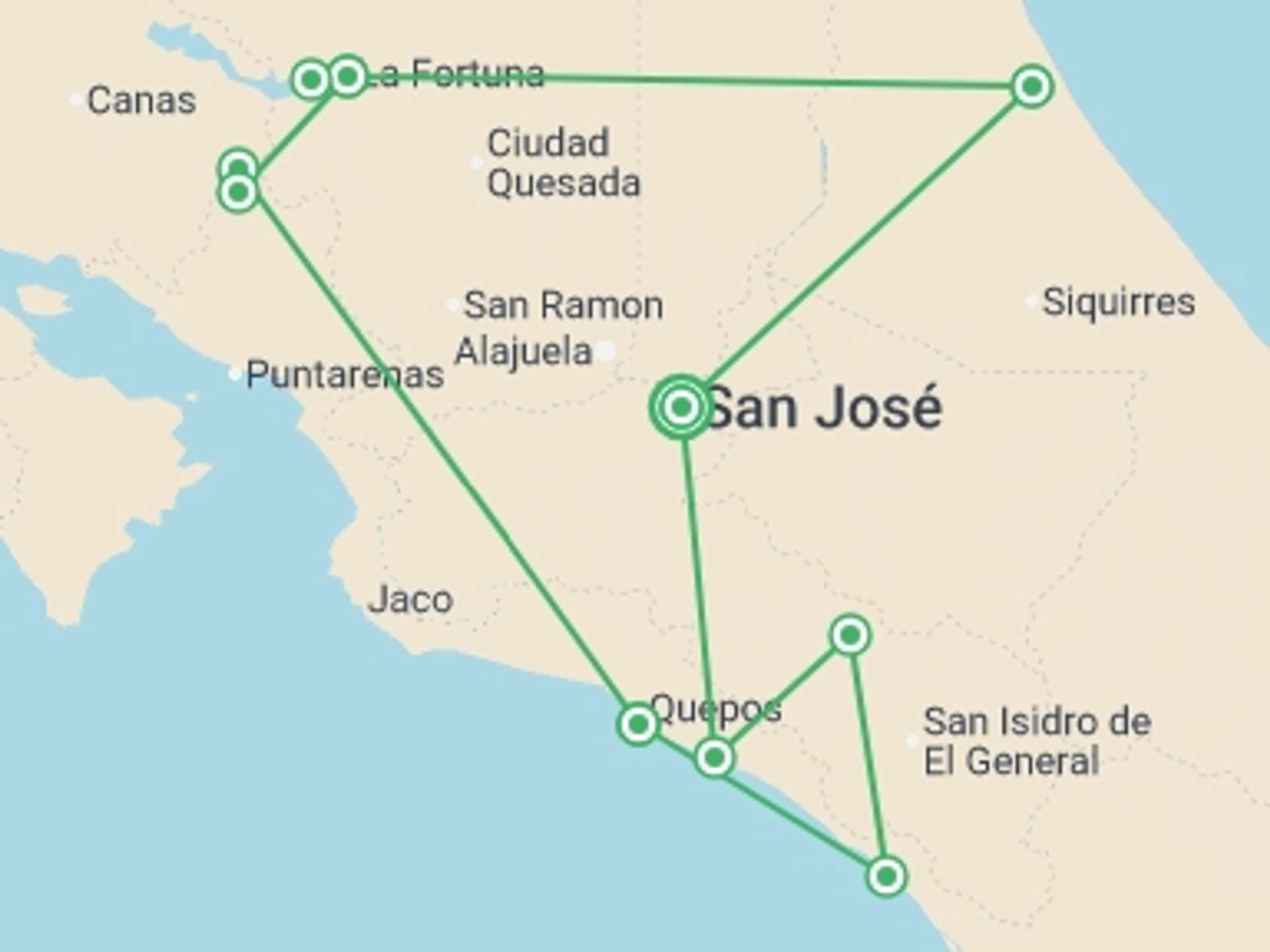 Costa Rica 15-Day tours