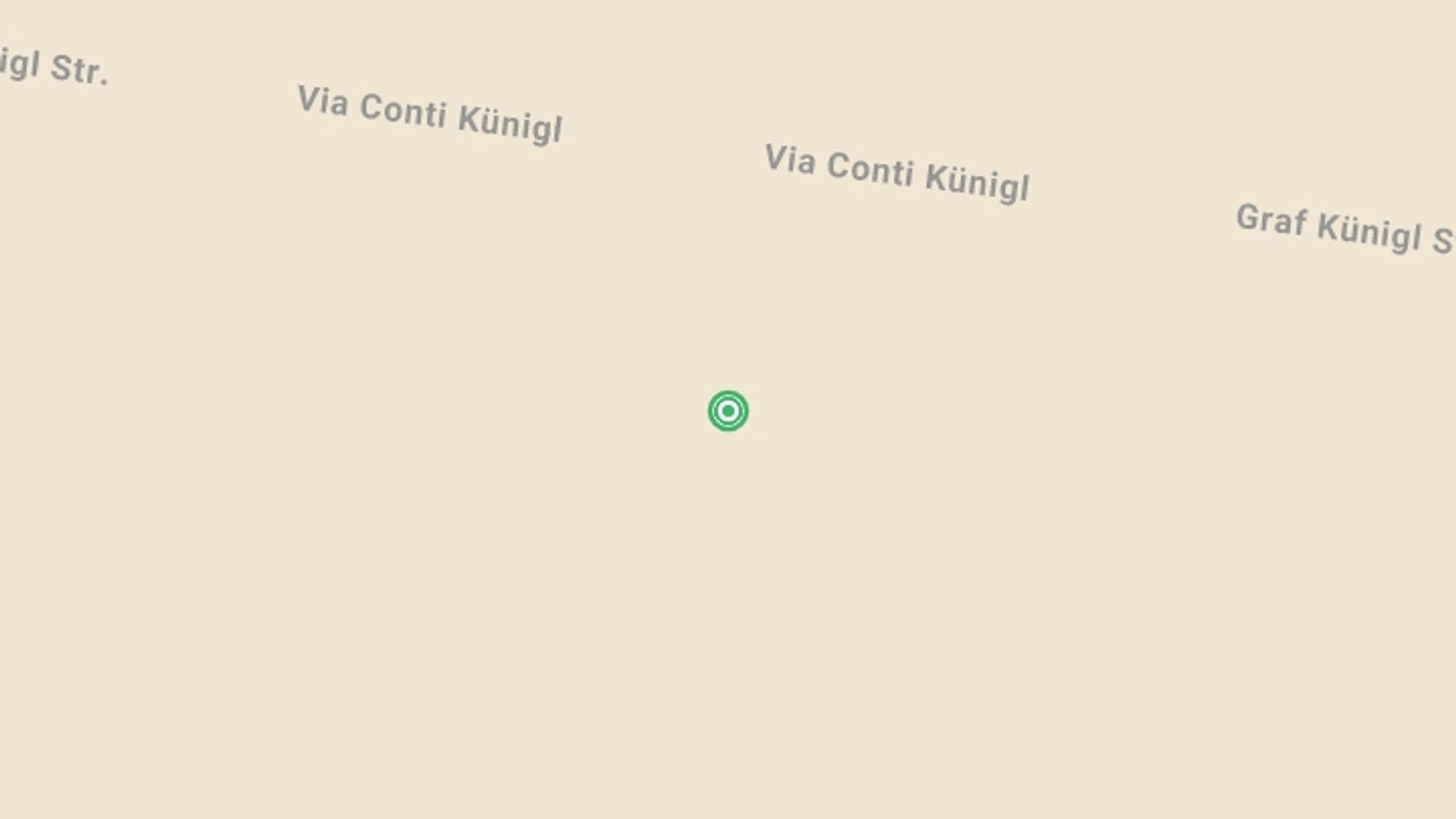 A map showing the tour itinerary for the trip: Italian Dolomites Cross-country Skiing, starting in Dobbiaco, Italy and ending in Dobbiaco, Italy going through 1 other destinations.