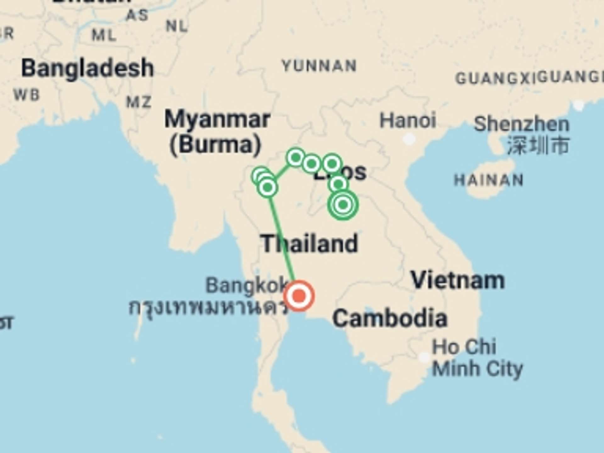 Chiang Mai 14-Day tours