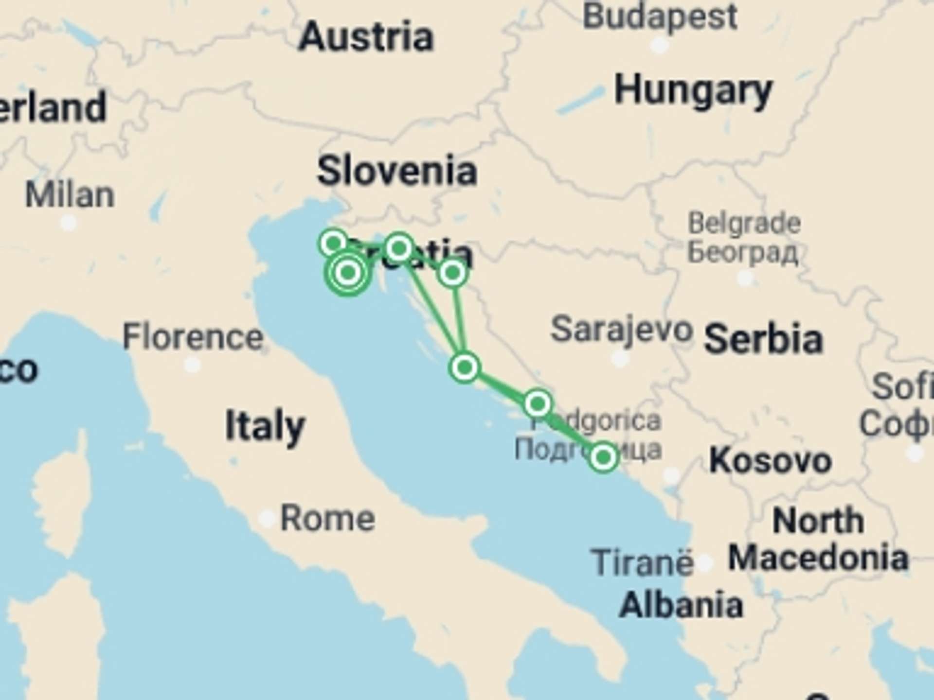 Croatia 15-Day tours