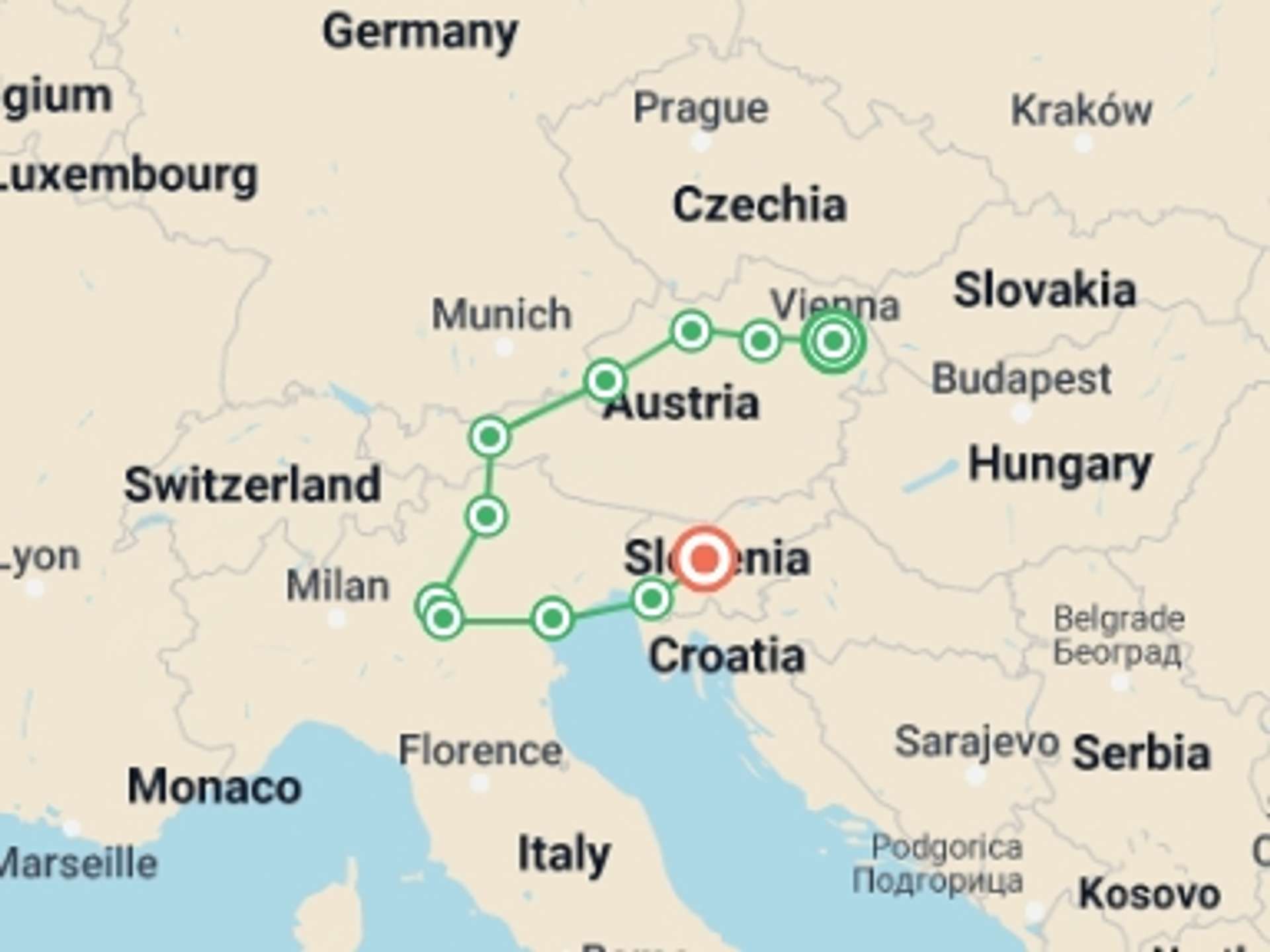 Vienna 12-Day tours