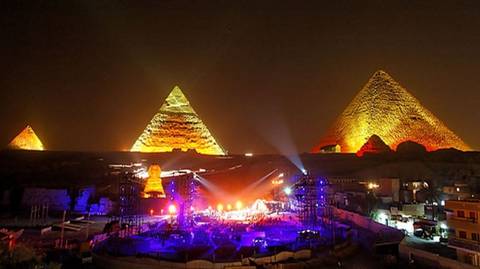 2 Hour Sound And Light Show At The Pyramids - August 2026