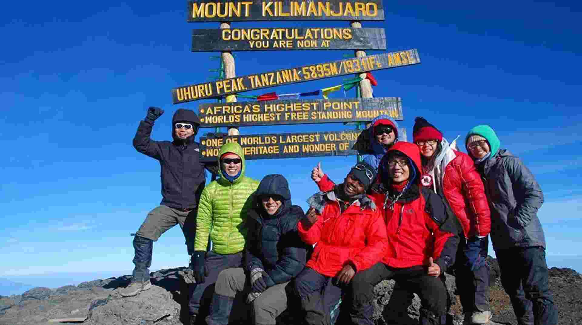 5 Day Marangu Route Kilimanjaro Trek 