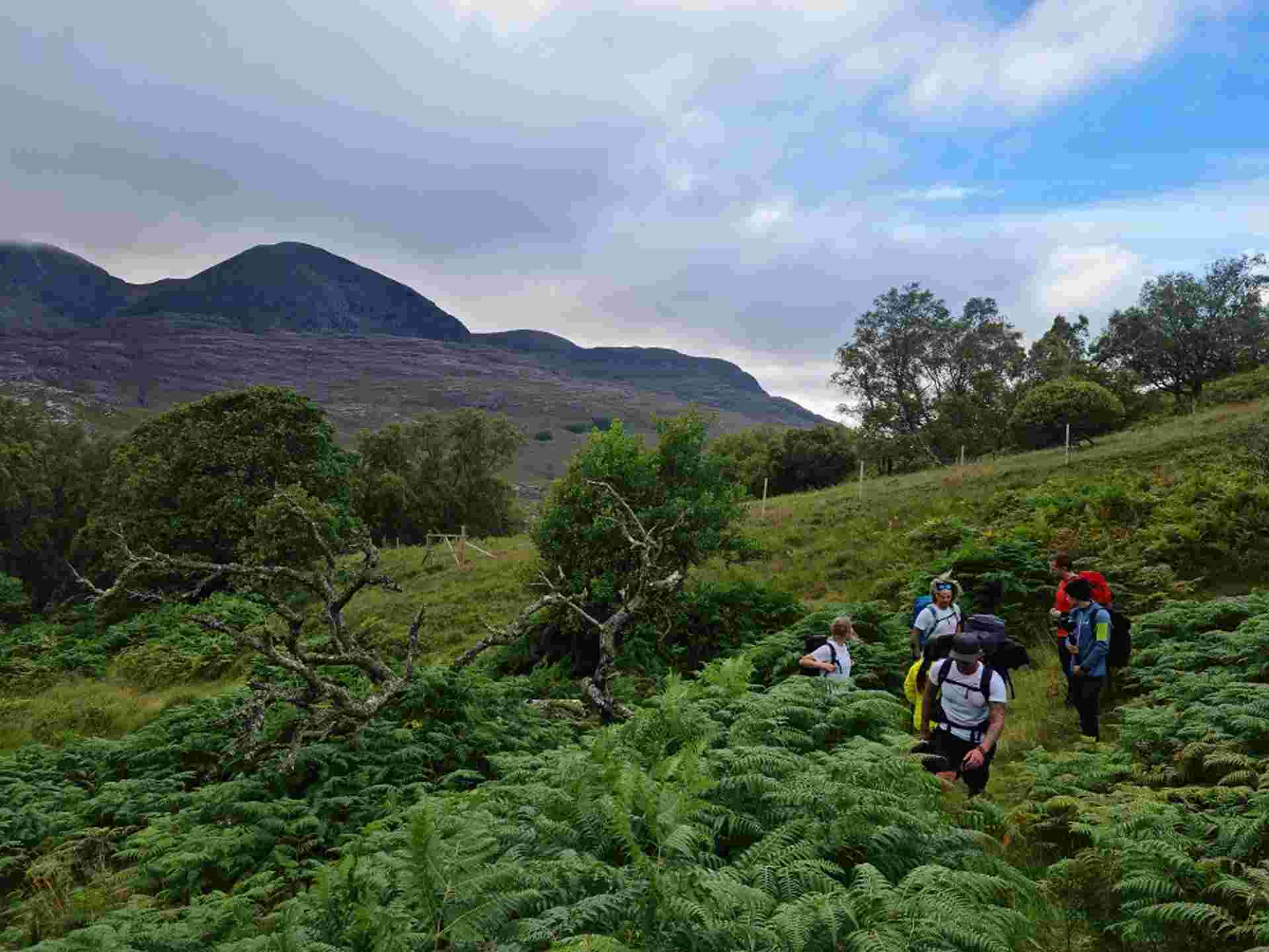 Along The Coffin Road To Clachan Church