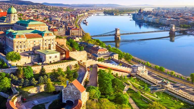 Along the river Danube, Budapestand  the Balkan peninsula (port-to-port cruise)