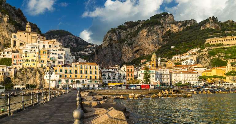 Naples City sightseeing Tour: Amalfi Coast Walking - Coastal Hotel