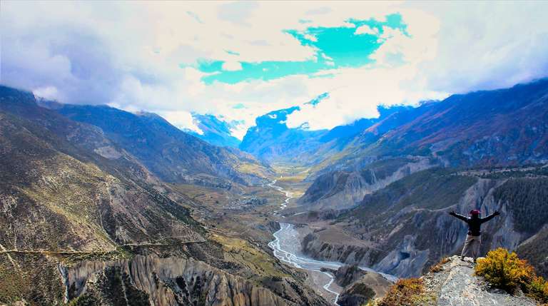 Annapurna Circuit Trek trip - alternative tour available