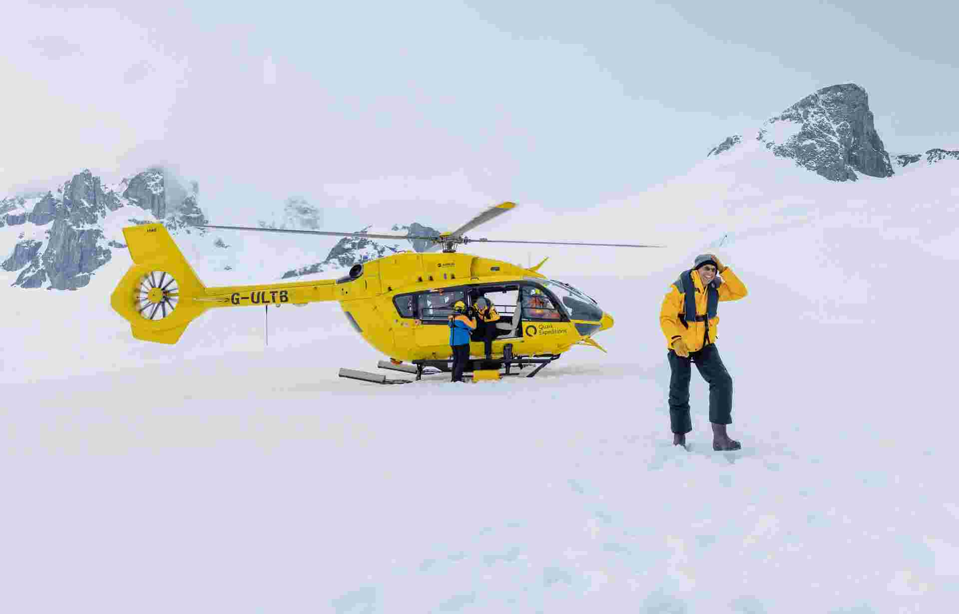 Antarctica By Helicopter: Icebergs, Mountains and Remote Lands​