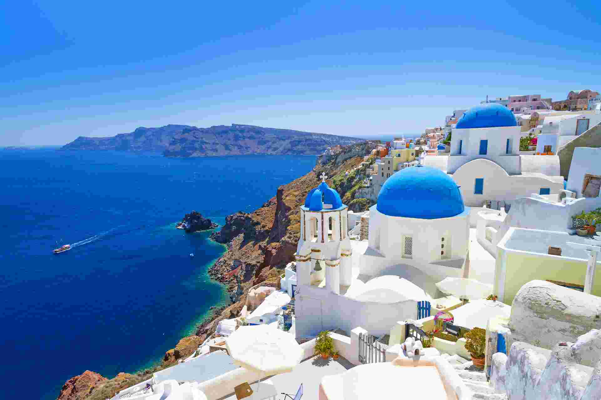 Athens, Mykonos & Santorini