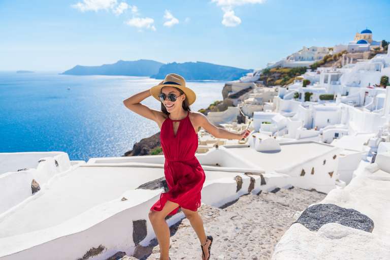 Athens, Mykonos & Santorini (2025 departures) trip - alternative tour available