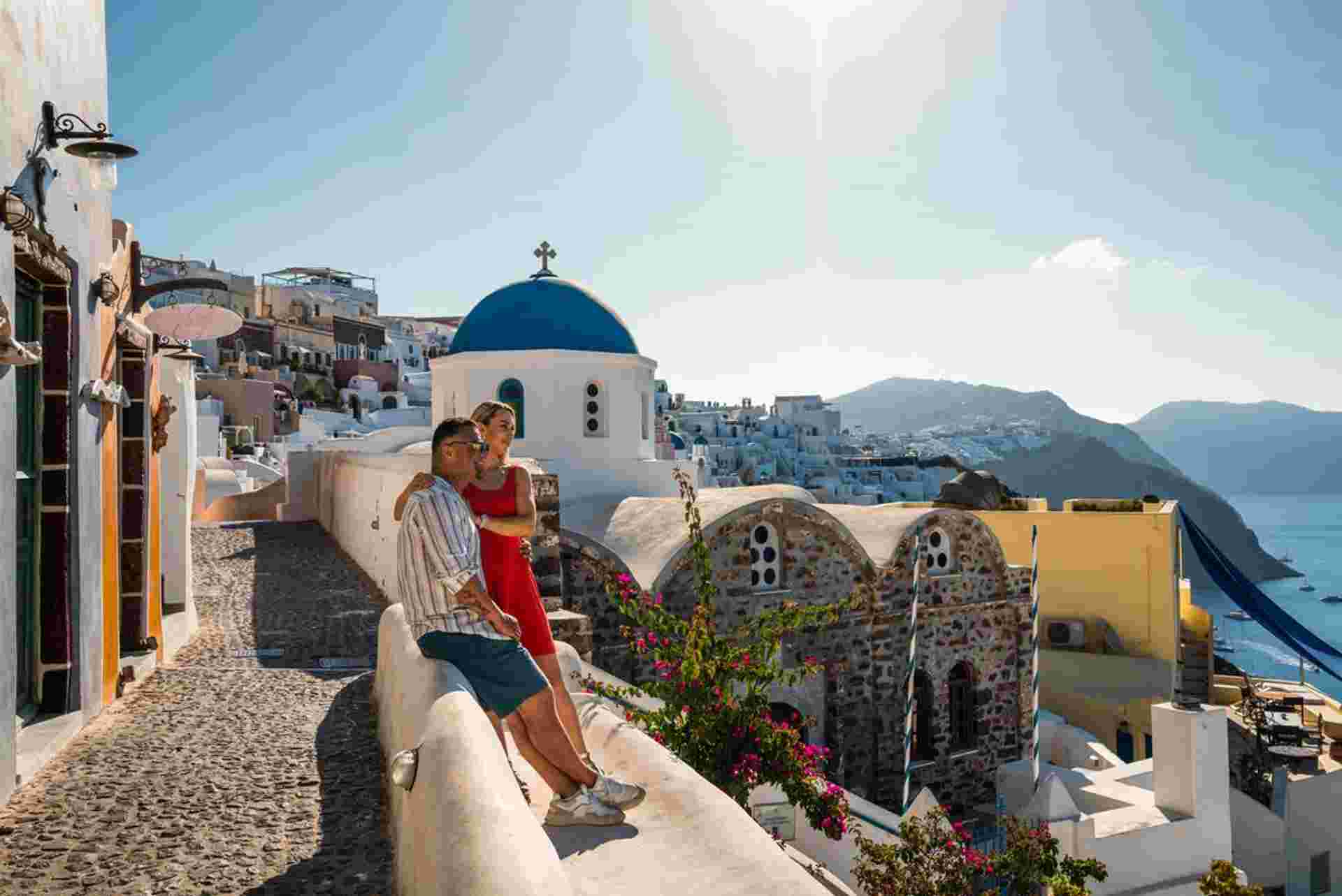 Athens to Santorini