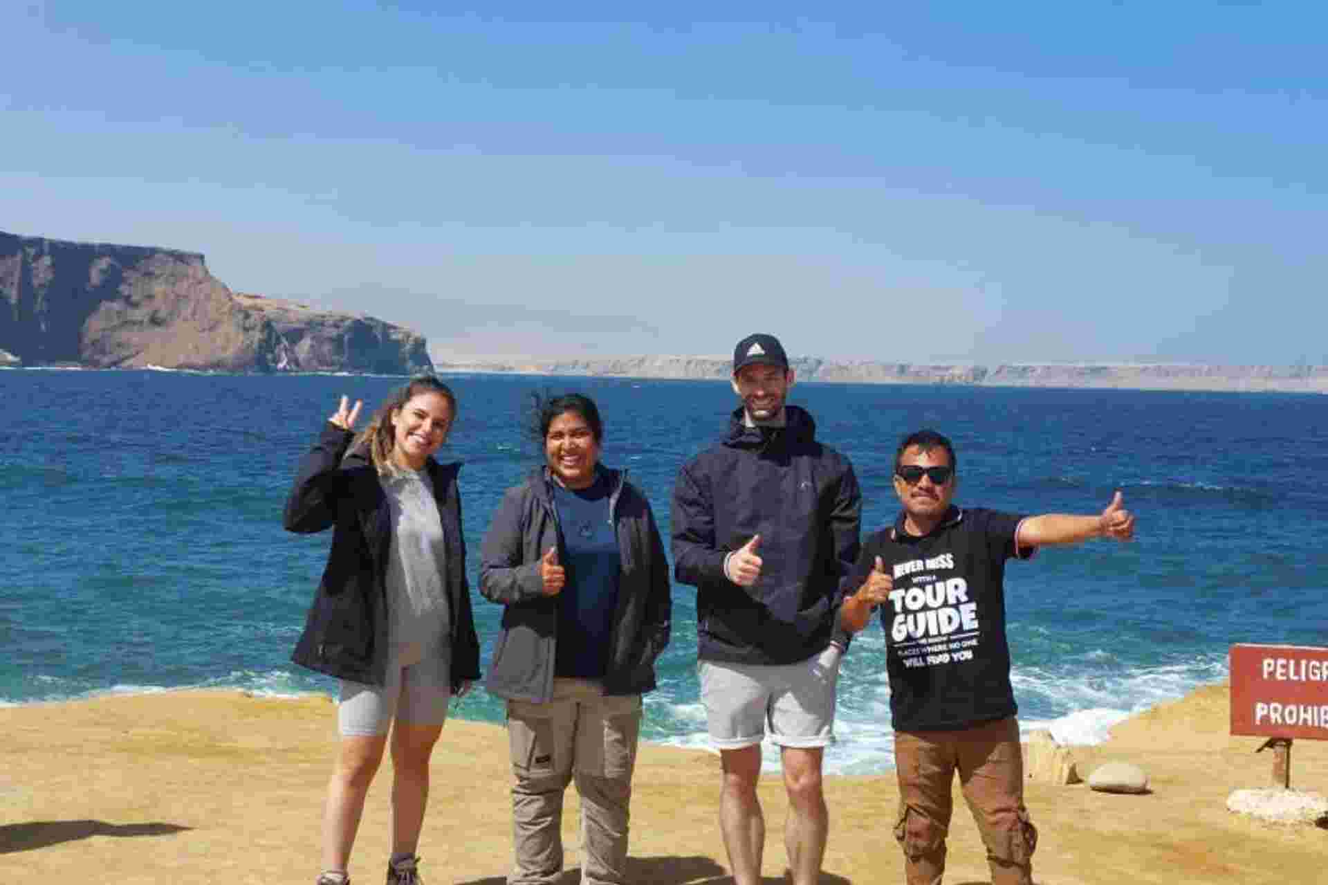 Ballestas Island and Paracas National Reserve from San Martin Port