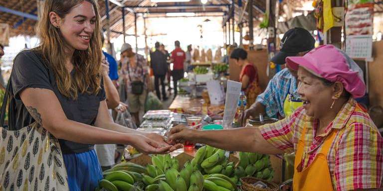 Bangkok Day Tour: Thai Foodie Tour and Cooking Class (half day) trip - alternative tour available