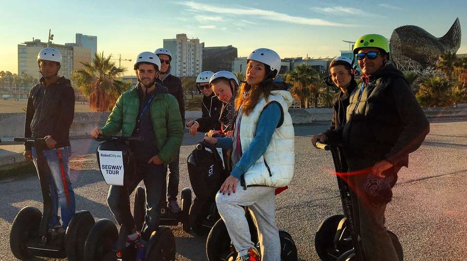 Barcelona Night Segway Group Tour - Robot City - Spain - Image 1