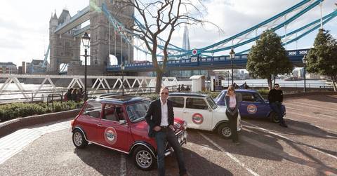 Beatles Tour Of London In A British Classic