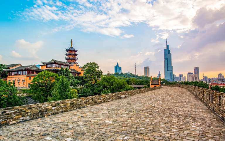 Beijing and Shanghai
