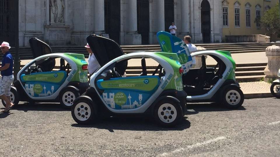 Belem&Downtown Tour by Electric Twizy Audio Guided 2 PAX - Lisbon Eco Tours - Portugal