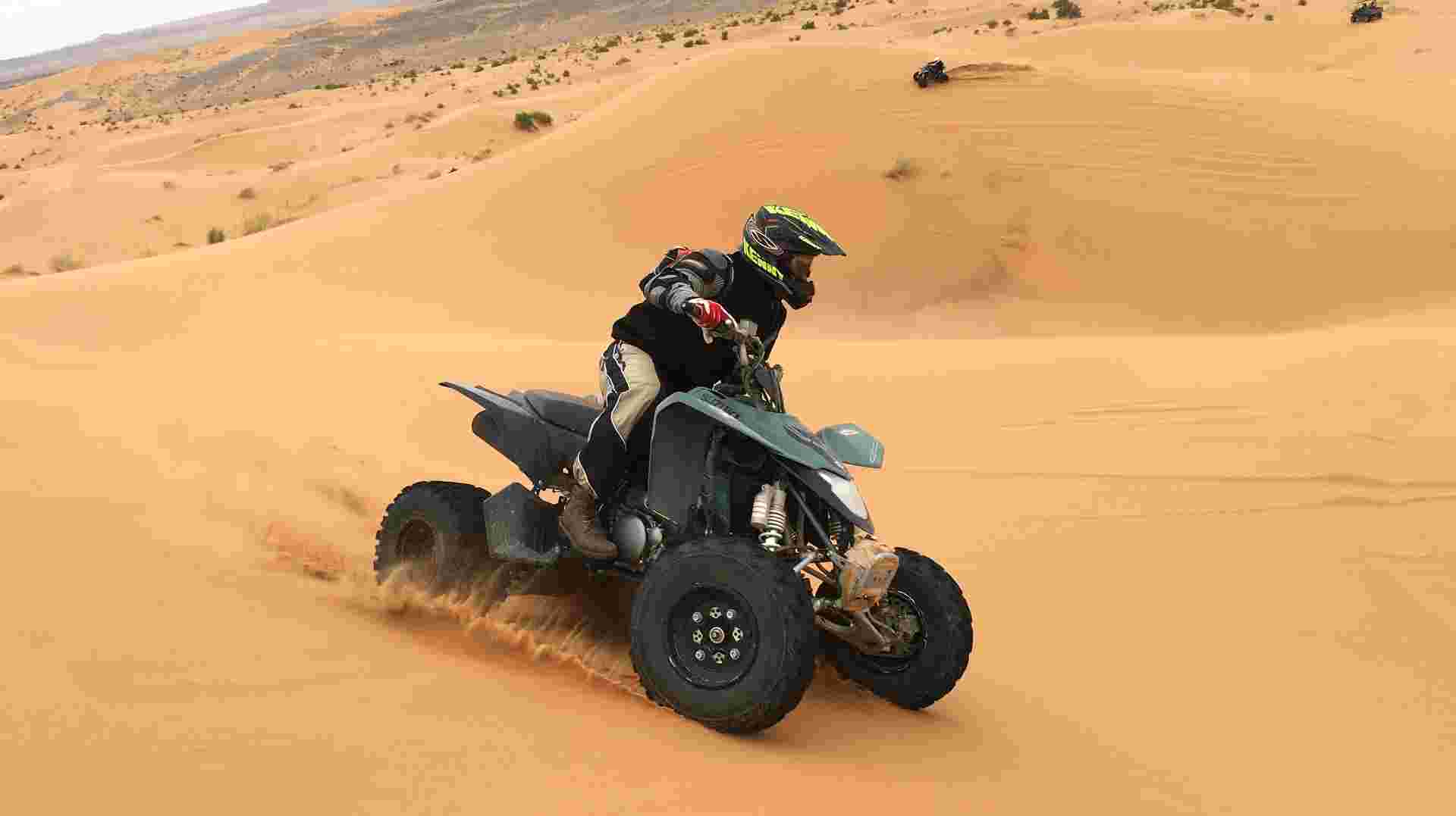 Best of Dubai Desert Safari Quad Bike & Dune Bashing
