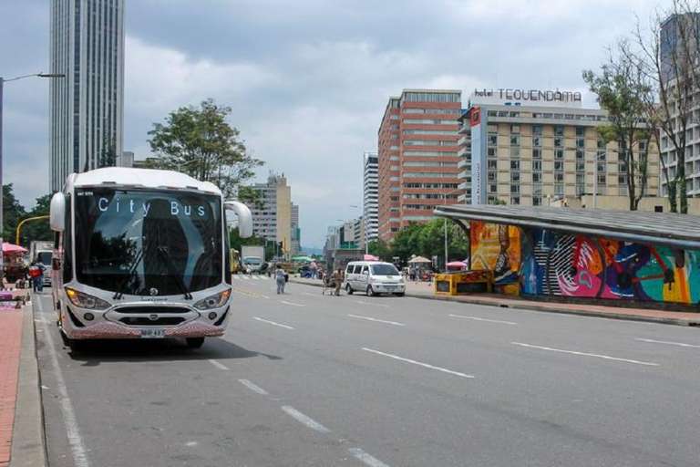 Bogota at Your Own Pace Hop On - Hop Off Tourist Bus - 1 day