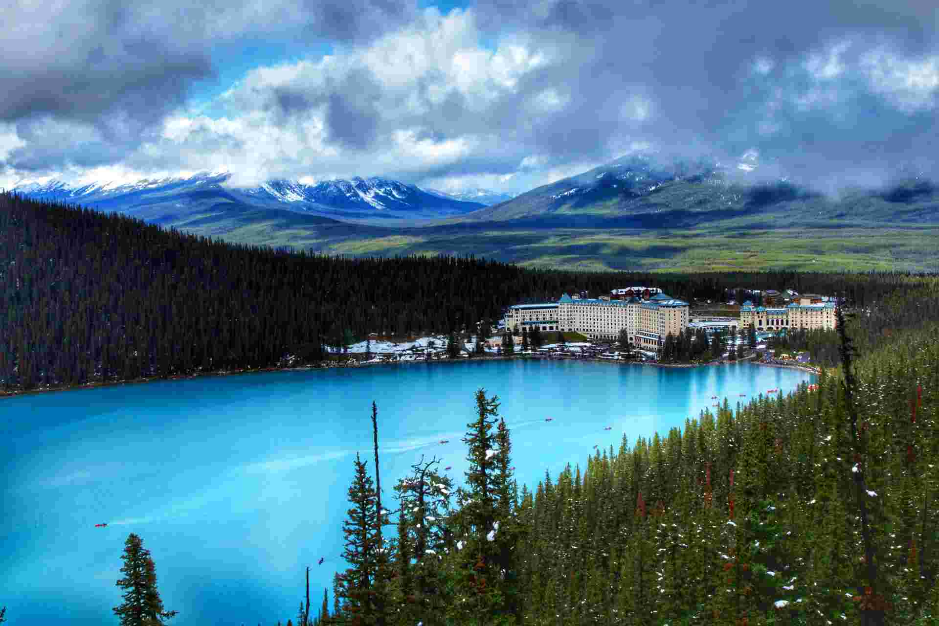 Canadian Rockies featuring Rocky Mountaineer Eastbound