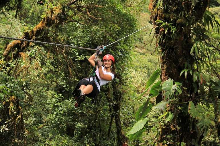 Canopy Adventure From Monteverde trip - alternative tour available