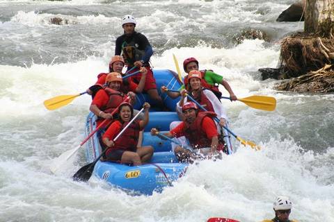 Climbing Tour: Canopy And Rafting Full Day Adventure With Lunch From San Jose