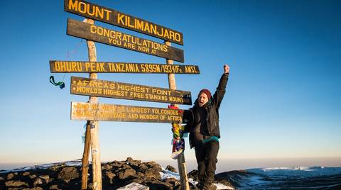 Climbing Mount Kilimanjaro 6-day Marangu Route - February 2027
