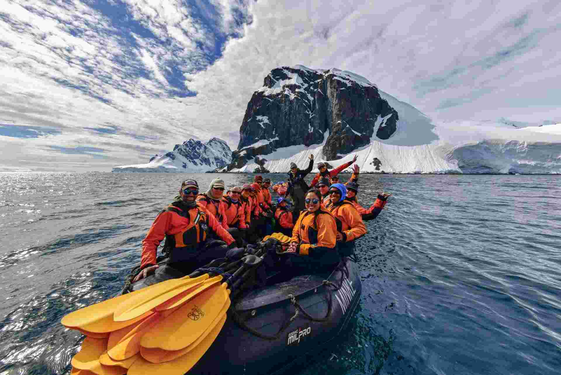 Crossing the Antarctic Circle (Ocean Victory)
