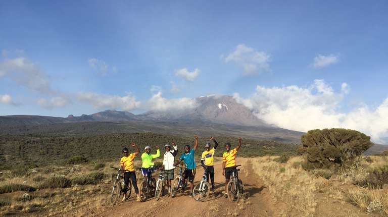 Cycle Kilimanjaro Shira Plateau trip - alternative tour available