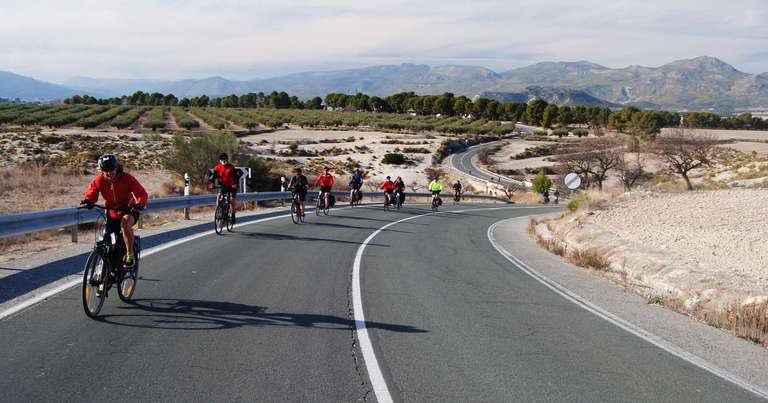 Cycle Southern Spain - Murcia trip - alternative tour available