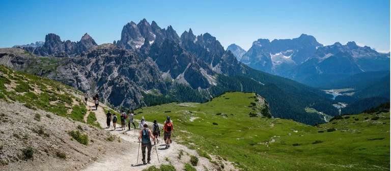 Dolomites Guided Hike trip - alternative tour available