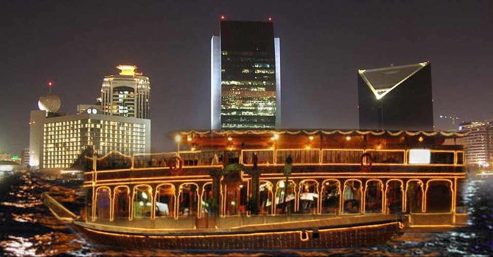 Dubai: 2.5-hour dhow boat cruise with dinner - Travelux Day Tours L.l.c - UAE - Image 4