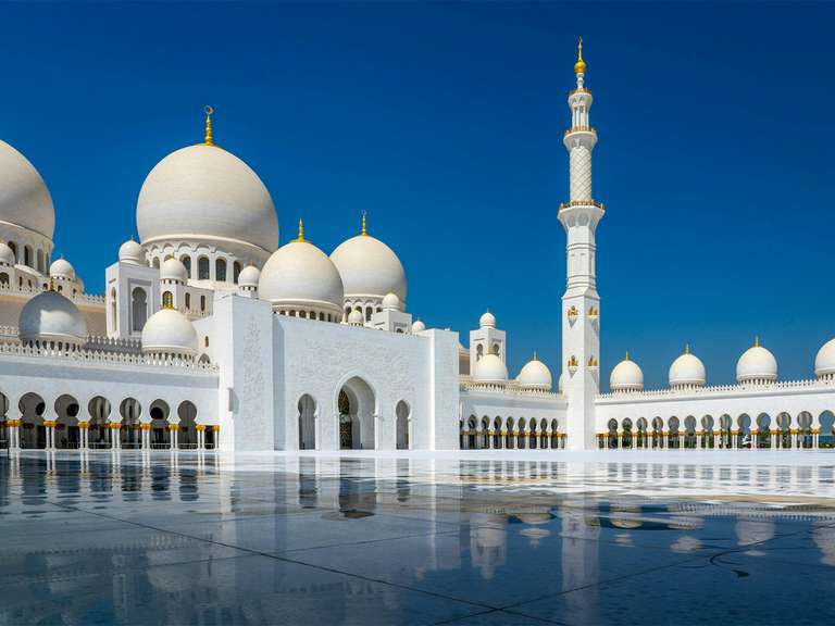 Dubai, Abu Dhabi, Burj Khalifa & Desert Safari (4 Star) - 4 days trip - alternative tour available