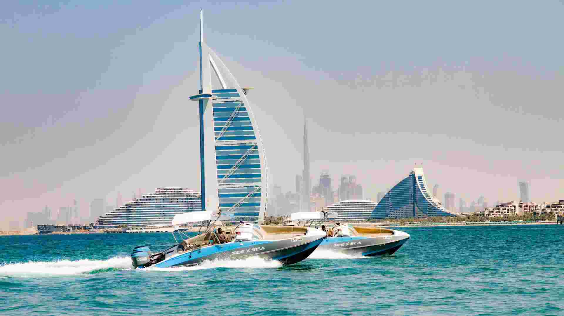 Dubai Creek Harbor Private Luxury Boat Tour 