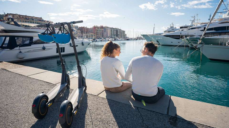 E-scooter rental - Segway Mobilboard Nice - France