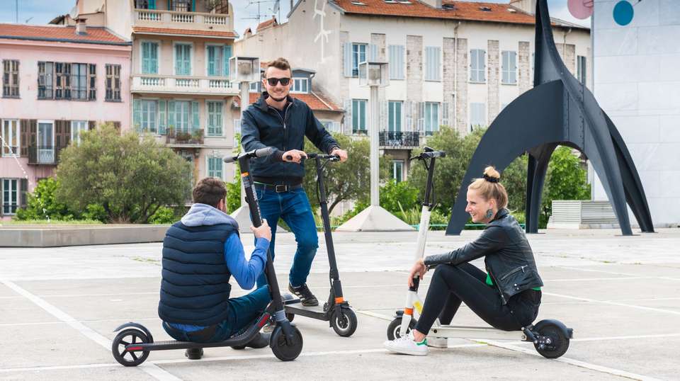E-scooter rental - Segway Mobilboard Nice - France