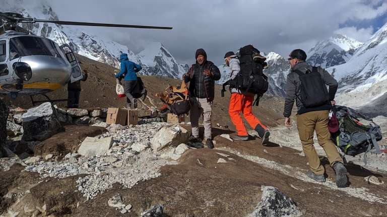 Everest Base Camp Trek With Helicopter Return to Lukla trip - alternative tour available