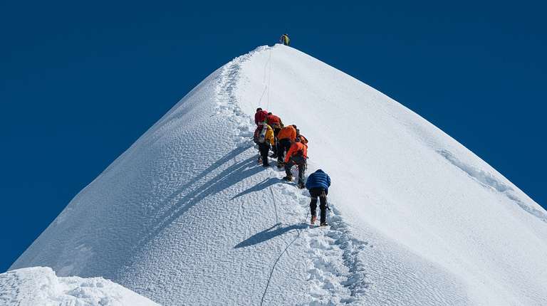 Everest Base Camp Trek with Island Peak Climb trip - alternative tour available