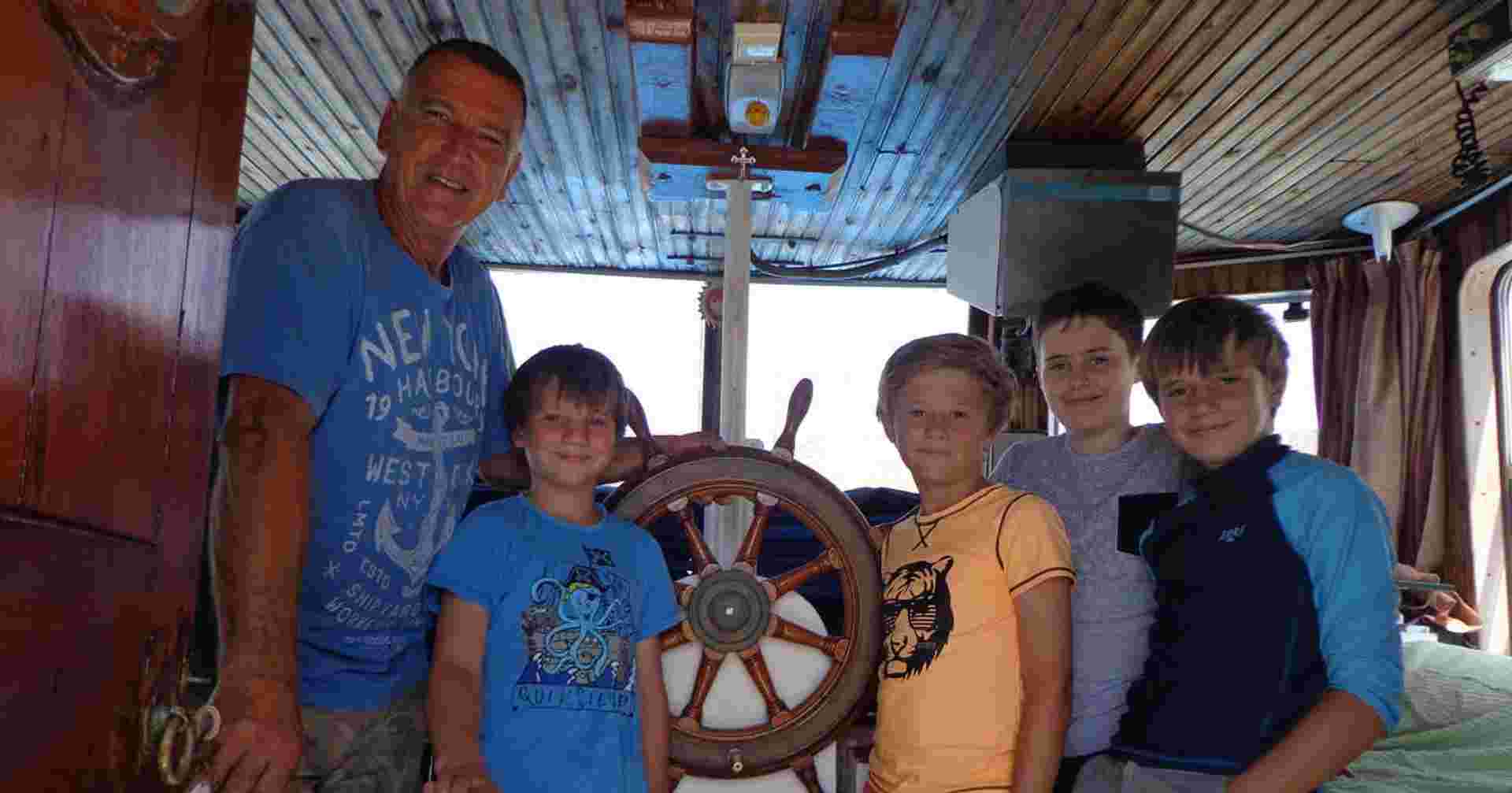 Family Greek Coast Caique Cruise