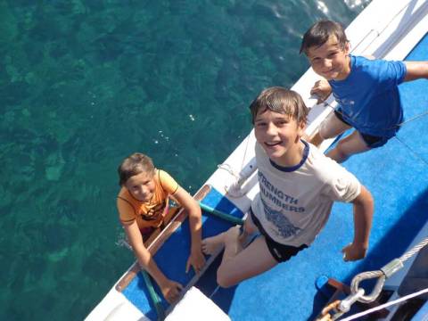 Active And Outdoor Tour: Family Greek Coast Caique Cruise