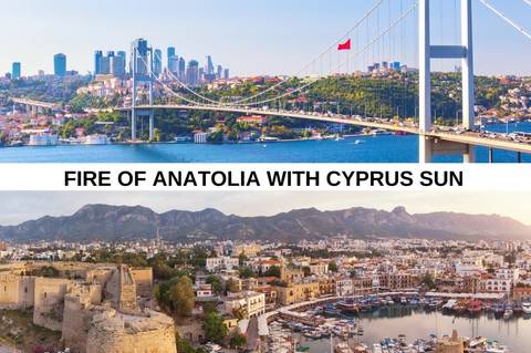 Fire Of Anatolia With Cyprus Sun