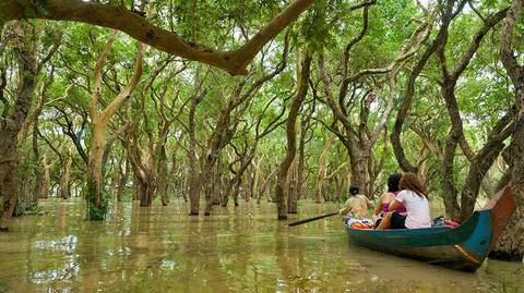 Floating Village Of Kampong Phluk On Tonle Sap Lake - March 2027