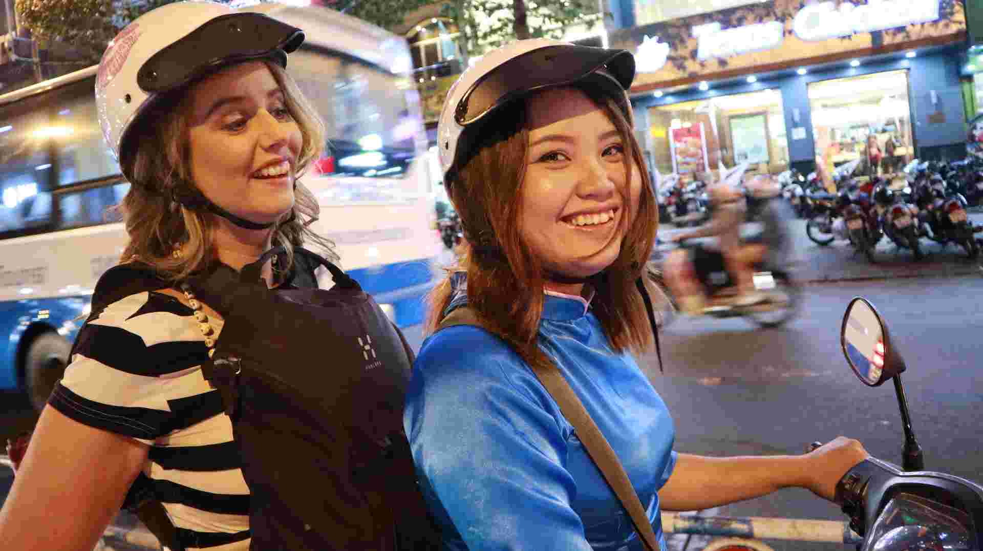 Food Adventure with Female Bikers