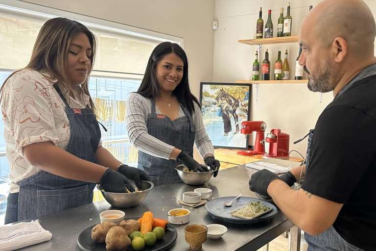 Gourmet Peruvian Cooking Class and Wine Tasting trip - alternative tour available