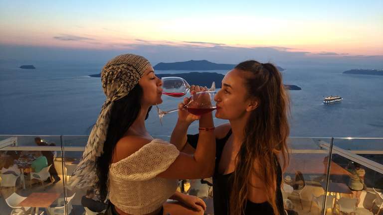 Santorini Walking Tour: Greece Trip: 12 Days - FnEZ EVOLUTION 25+
