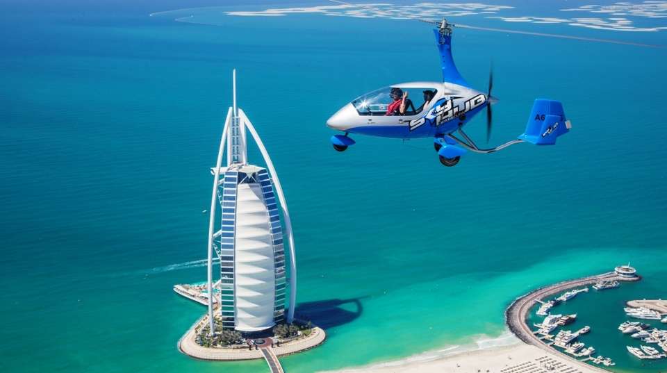 Gyrocopter Dubai Private flight for 20 minutes - Odyssey Dmc - UAE - Image 1