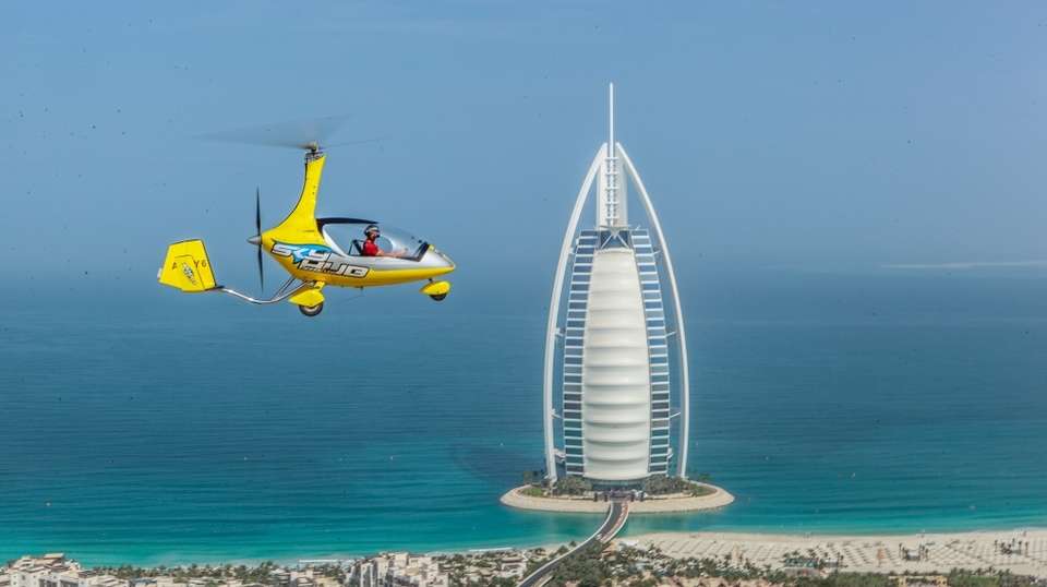 Gyrocopter Dubai Private flight for 20 minutes - Odyssey Dmc - UAE - Image 3