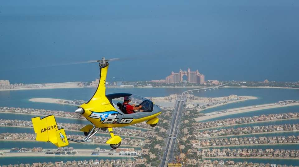 Gyrocopter Dubai Private flight for 20 minutes - Odyssey Dmc - UAE - Image 5